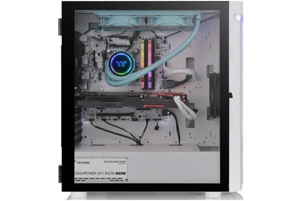 Obudowa PC Thermaltake H590 TG Midi Tower biały