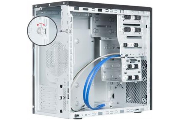 Obudowa PC Chieftec BD-25B-350GPB Mini Tower czarny