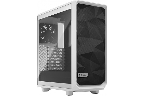 Obudowa PC Fractal Design Meshify 2 Compact TG Clear Midi Tower biały