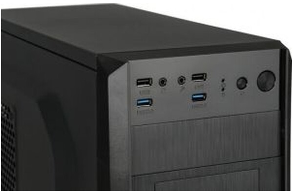 Obudowa PC iBOX Vario GF01B Midi Tower czarny