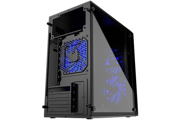 Obudowa PC Gembird Fornax 960B Mini Tower czarno-niebieski