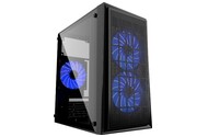 Obudowa PC Gembird Fornax 950B Mini Tower czarno-niebieski