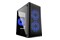 Obudowa PC Gembird Fornax 950B Mini Tower czarno-niebieski