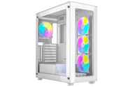 Obudowa PC Gembird CCCFCX450MAX X450MAX Midi Tower biały