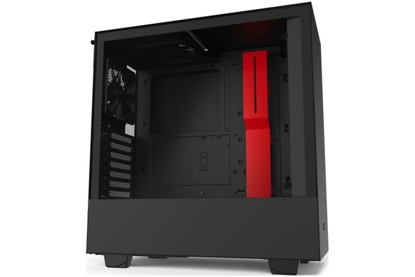 Obudowa PC NZXT H510B Midi Tower czarno-czerwony
