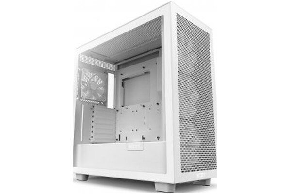 Obudowa PC NZXT H71F Flow Midi Tower biały