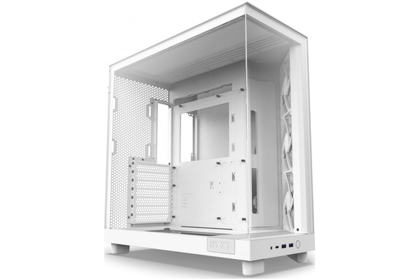 Obudowa PC NZXT H6 Flow Midi Tower biały