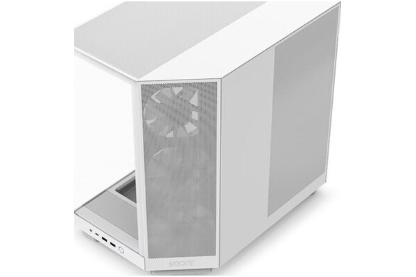 Obudowa PC NZXT H61F Flow Midi Tower biały