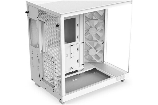 Obudowa PC NZXT H61F Flow Midi Tower biały