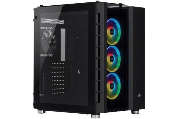 Obudowa PC CORSAIR 680X Crystal Midi Tower czarny