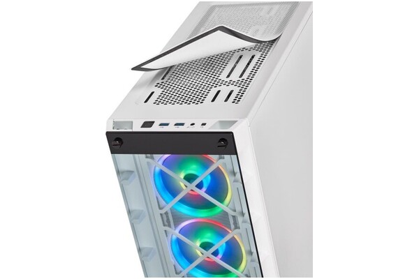 Obudowa PC CORSAIR 465X iCue Midi Tower biały