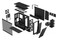Obudowa PC Fractal Design Meshify 2 TG Light Midi Tower czarny