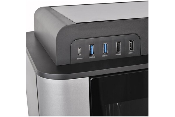 Obudowa PC Thermaltake 20 Level TG Tower czarno-srebrny