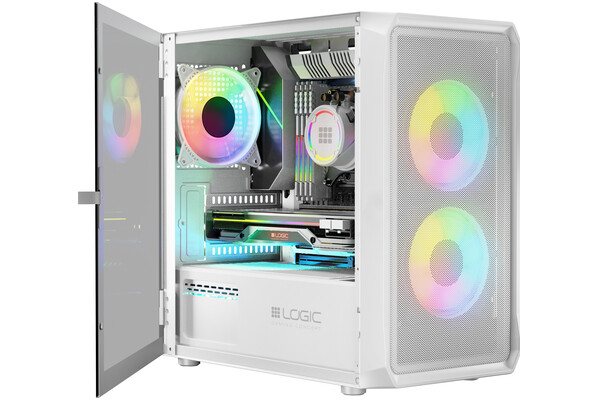 Obudowa PC Logic Portos Mini Mini Tower biały