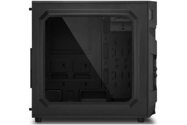 Obudowa PC Sharkoon VG7W Midi Tower czarno-niebieski