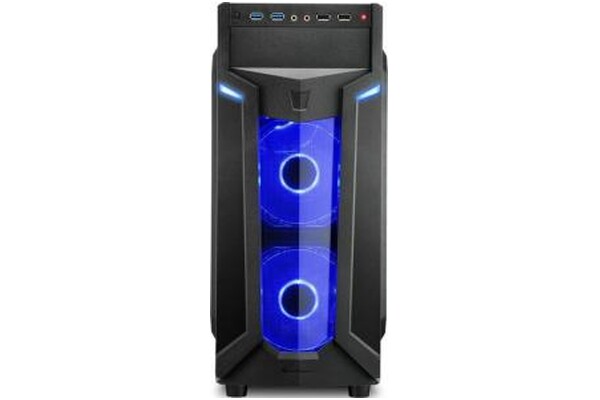 Obudowa PC Sharkoon VG6W Midi Tower niebieski