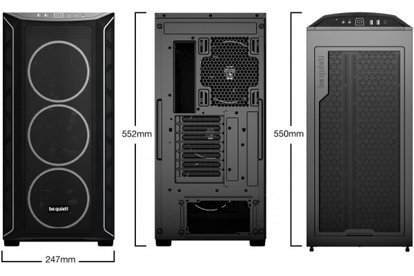 Obudowa PC be quiet! Shadow Base 800 Midi Tower czarny