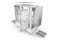 Obudowa PC NZXT H51F Flow Midi Tower biały