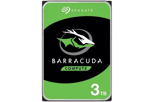 Dysk wewnętrzny Seagate ST3000DM007 BarraCuda HDD SATA (3.5") 3TB