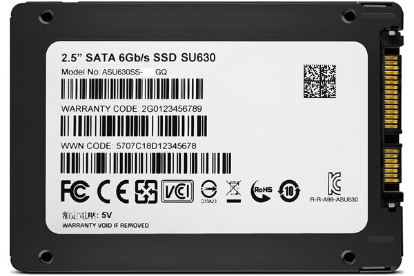 Dysk wewnętrzny Adata SU630 Ultimate SSD SATA (2.5") 480GB
