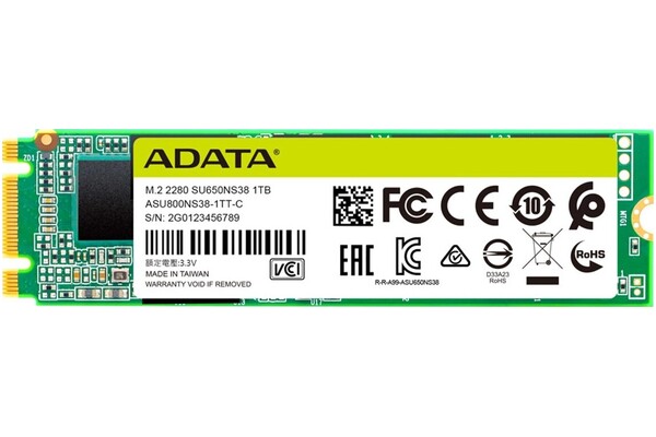 Dysk wewnętrzny Adata SU650 Ultimate SSD M.2 NVMe 1TB