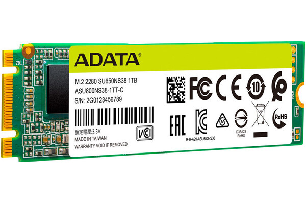 Dysk wewnętrzny Adata SU650 Ultimate SSD M.2 NVMe 256GB