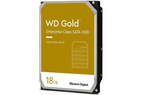 Dysk wewnętrzny WD WD181KRYZ Gold HDD SATA (3.5") 18TB