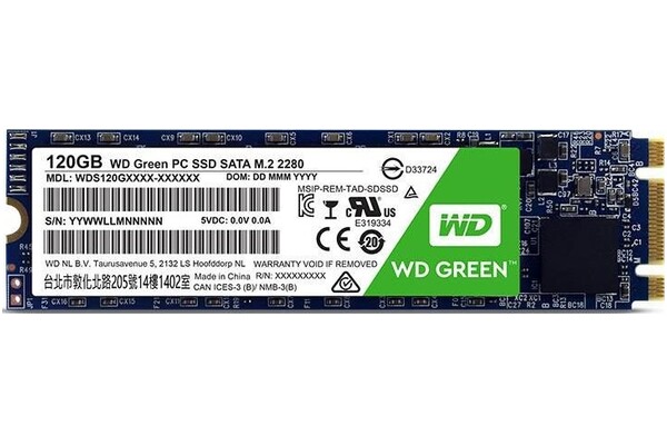 Dysk wewnętrzny WD WDS120G2G0B Green SSD M.2 NVMe 120GB