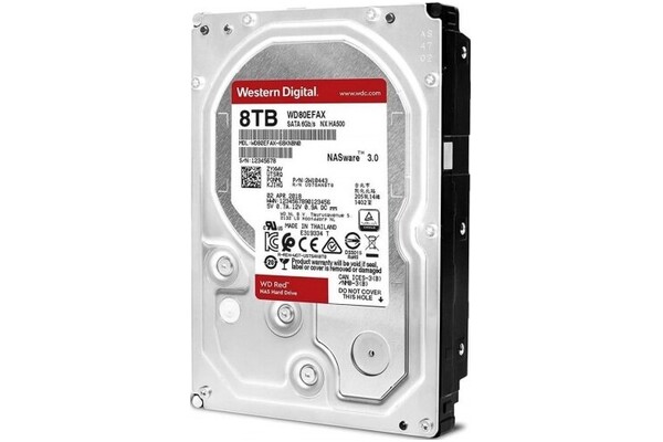 Dysk wewnętrzny WD WD80EFAX Red HDD SATA (3.5") 8TB