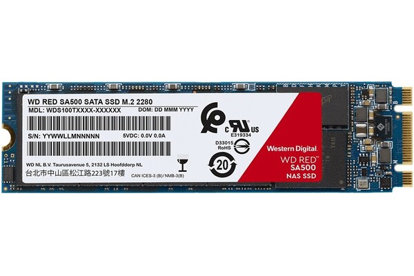 Dysk wewnętrzny WD SA500 Red SSD M.2 NVMe 1TB