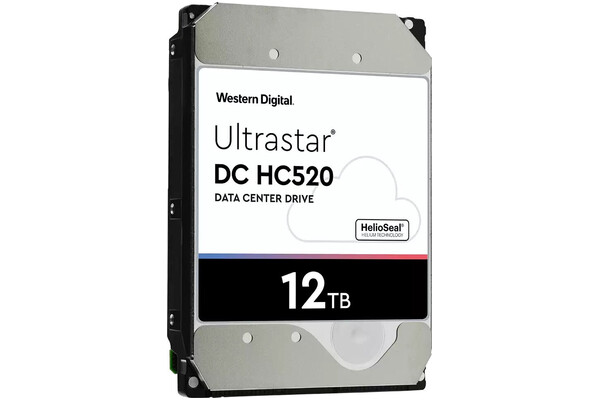 Dysk wewnętrzny WD HC520 Ultrastar HDD SATA (3.5") 12TB
