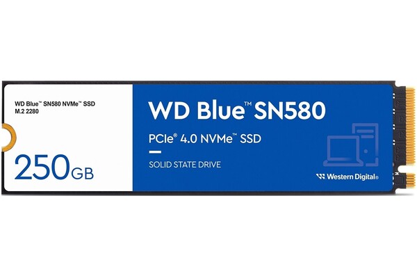 Dysk wewnętrzny WD SN580 Blue SSD M.2 NVMe 250GB