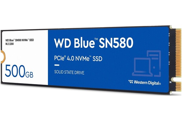 Dysk wewnętrzny WD SN580 Blue SSD M.2 NVMe 500GB