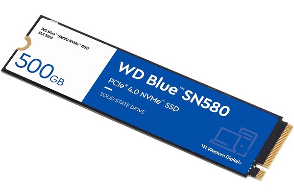 Dysk wewnętrzny WD SN580 Blue SSD M.2 NVMe 500GB