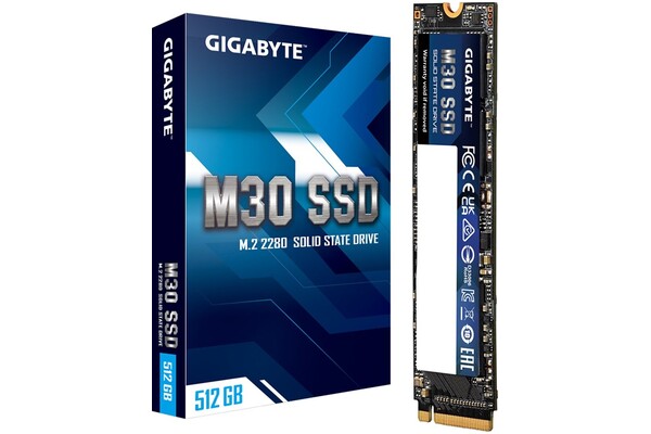 Dysk wewnętrzny GIGABYTE GPGM30512G SSD M.2 NVMe 512GB