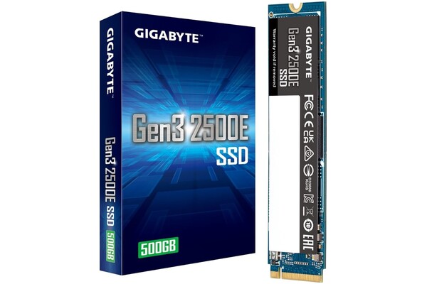 Dysk wewnętrzny GIGABYTE 2500E SSD M.2 NVMe 500GB