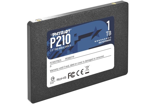 Dysk wewnętrzny Patriot P210 SSD SATA (2.5") 1TB