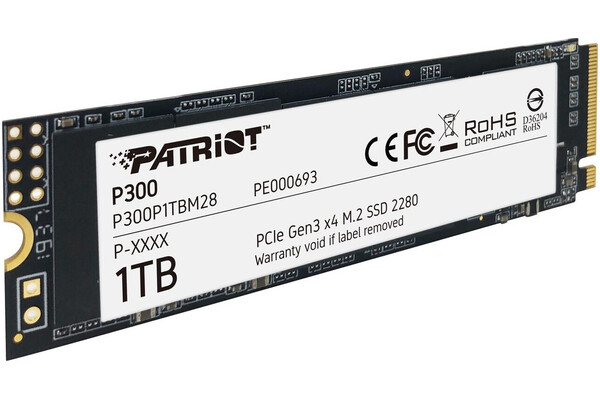 Dysk wewnętrzny Patriot P300 SSD M.2 NVMe 1TB