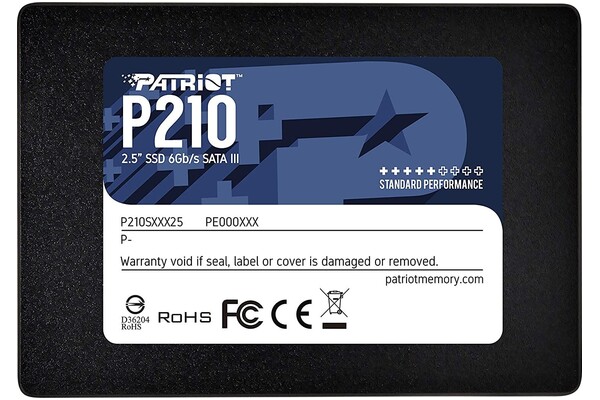 Dysk wewnętrzny Patriot P210 SSD SATA (2.5") 2TB