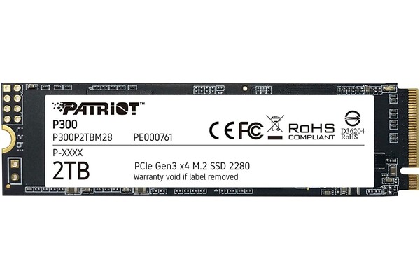 Dysk wewnętrzny Patriot P300 SSD M.2 NVMe 2TB