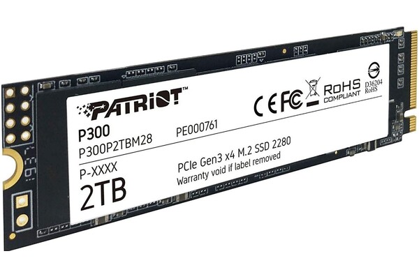 Dysk wewnętrzny Patriot P300 SSD M.2 NVMe 2TB