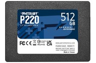 Dysk wewnętrzny Patriot P220 SSD SATA (2.5") 512GB