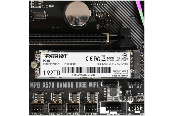Dysk wewnętrzny Patriot P310 SSD M.2 NVMe 1.9TB