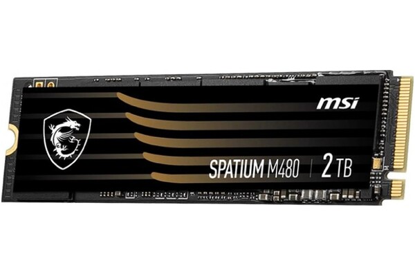 Dysk wewnętrzny MSI M480 Spatium SSD M.2 NVMe 2TB