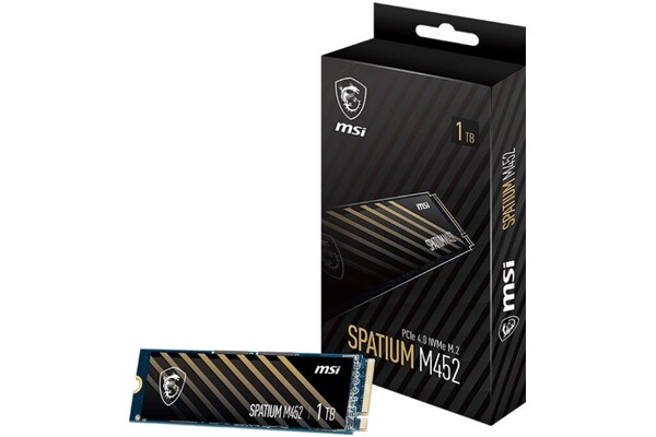 Dysk wewnętrzny MSI M452 Spatium SSD M.2 NVMe 1TB