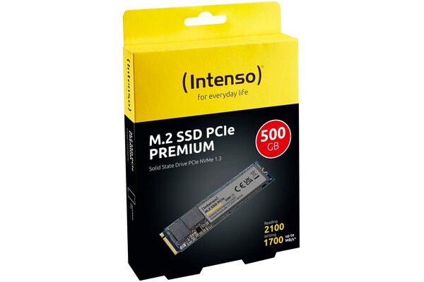 Dysk wewnętrzny INTENSO 3835450 Premium SSD M.2 NVMe 500GB