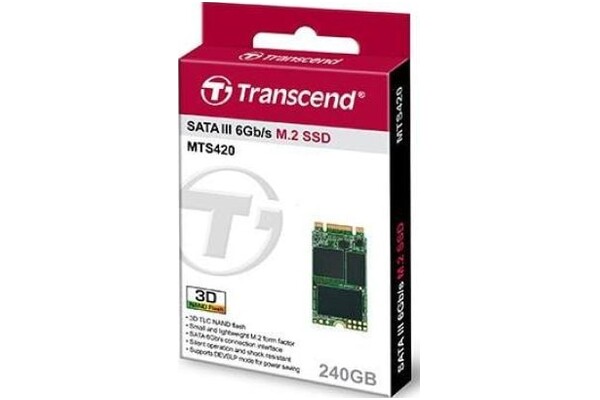 Dysk wewnętrzny Transcend TS240GMTS420S 420S SSD M.2 NVMe 240GB