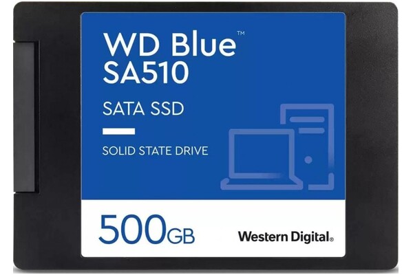 Dysk wewnętrzny SanDisk SA510 Blue SSD SATA (2.5") 500GB