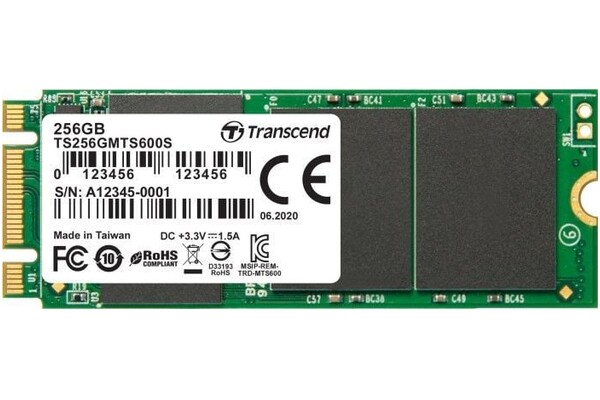 Dysk wewnętrzny Transcend TS256GMTS600S 600S SSD M.2 NVMe 256GB