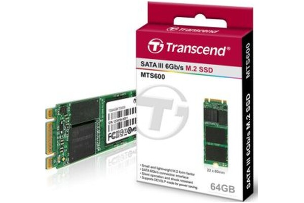 Dysk wewnętrzny Transcend TS64GMTS600 MTS600 SSD M.2 NVMe 64GB